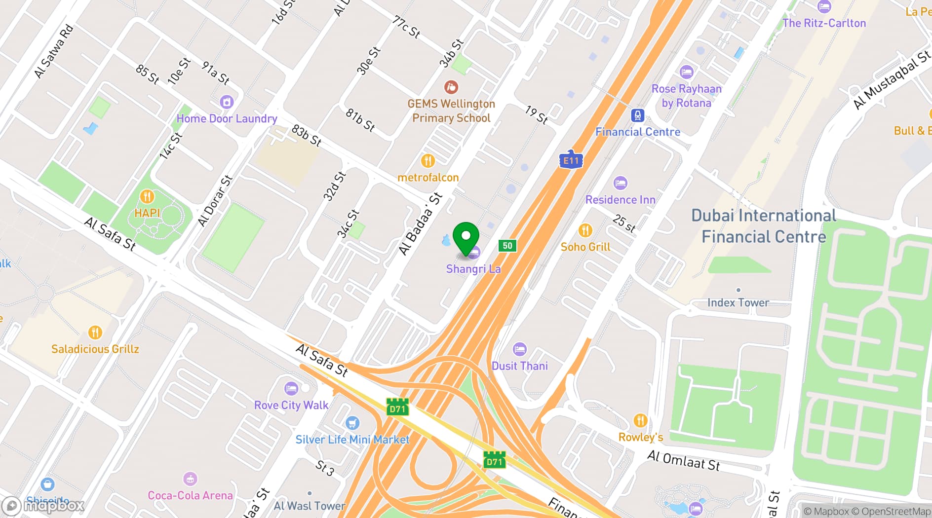 Map showing Junoon