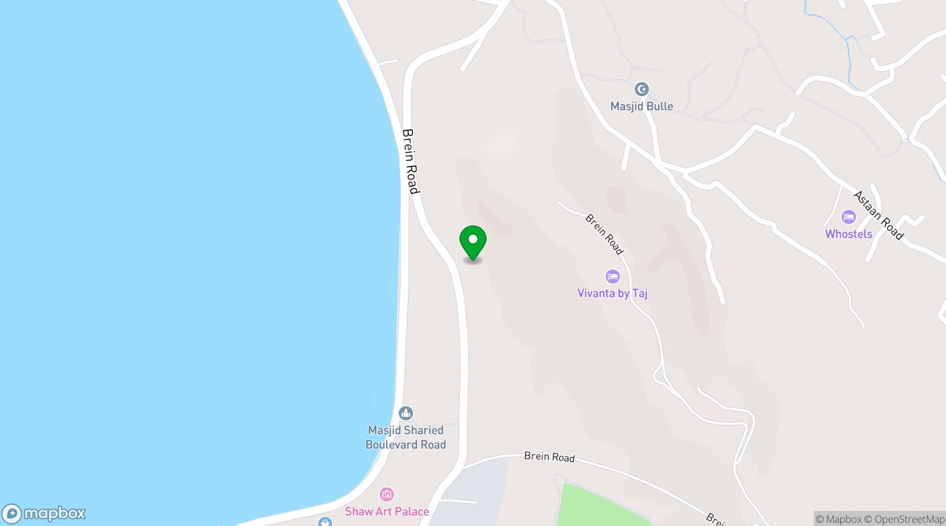 Map showing 11 Boulevard Hotel