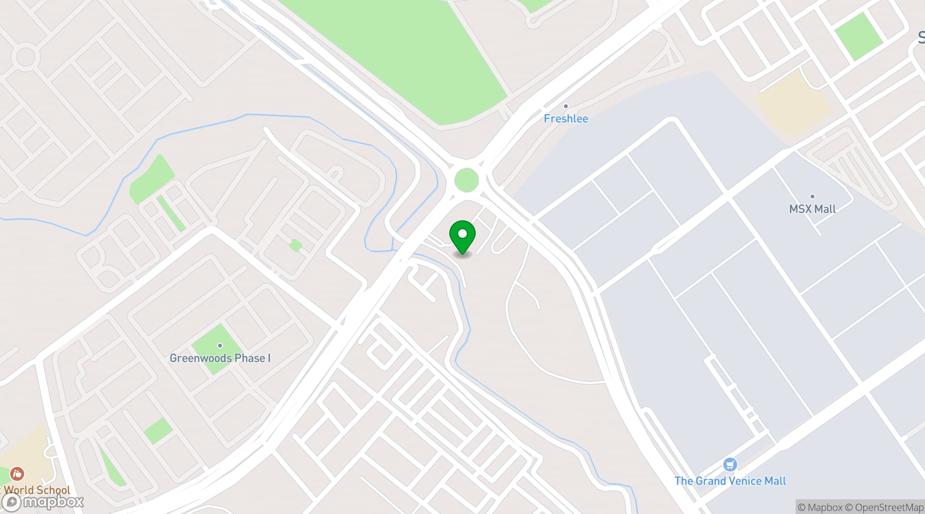Map showing Udman Hotels & Resorts