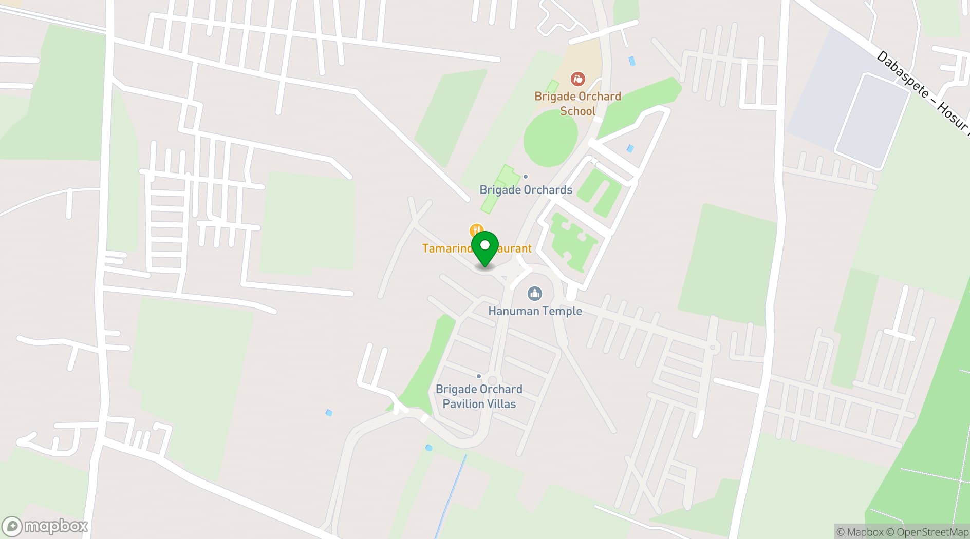 Map showing Signature Club Resort