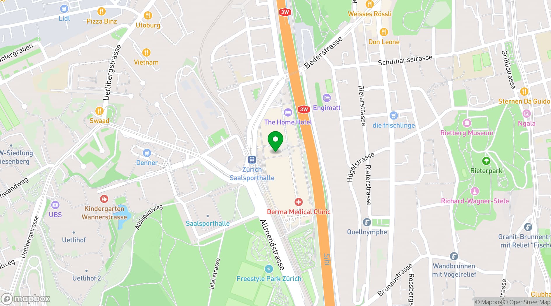 Map showing Alte Papierfabrik