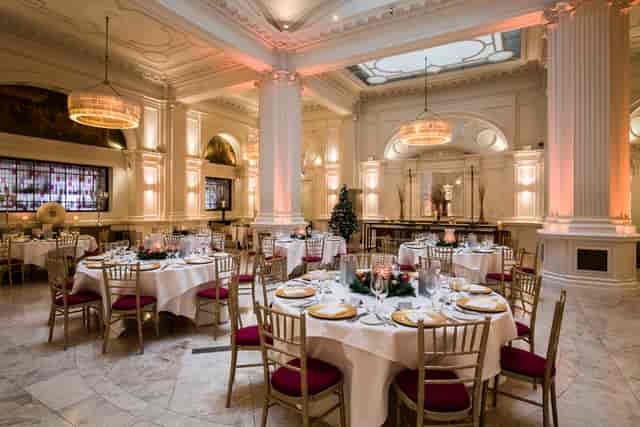Elegant 1901 Ballroom at Andaz London, perfect for upscale weddings and corporate events.