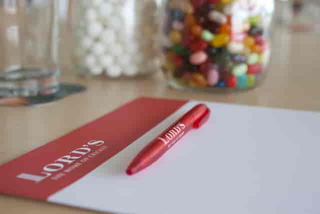 Tavern Meeting Rooms at Lord's Cricket Ground with vibrant candies for engaging meetings.