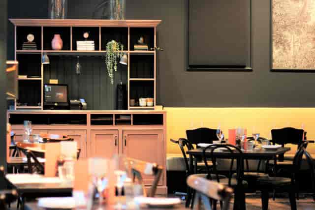 Stylish Brasserie Blanc venue for intimate gatherings and corporate events.