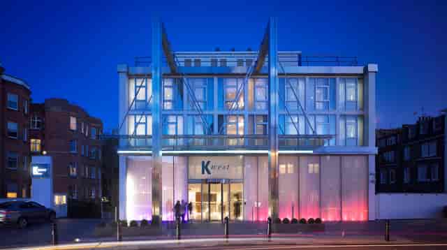 Kanteen Restaurant at K West Hotel, modern venue for networking events and conferences.