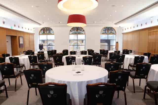 Court Room and Library in Glaziers Hall, elegant meeting space for conferences and workshops.