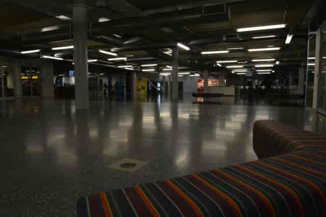 Modern Millennium Point concourse with polished floors, ideal for events and networking.