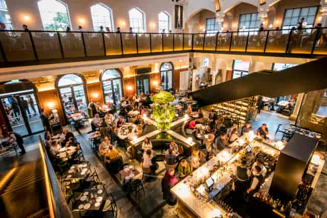 Whole Venue in German Gymnasium, elegant decor, ideal for events and receptions.