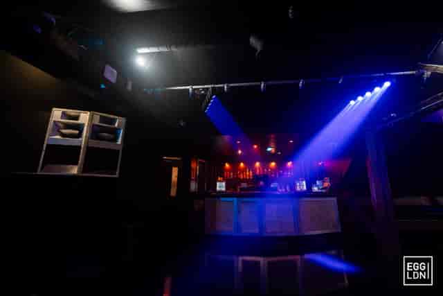 Sleek event space at The Loft in Egg LDN, perfect for networking and private parties.