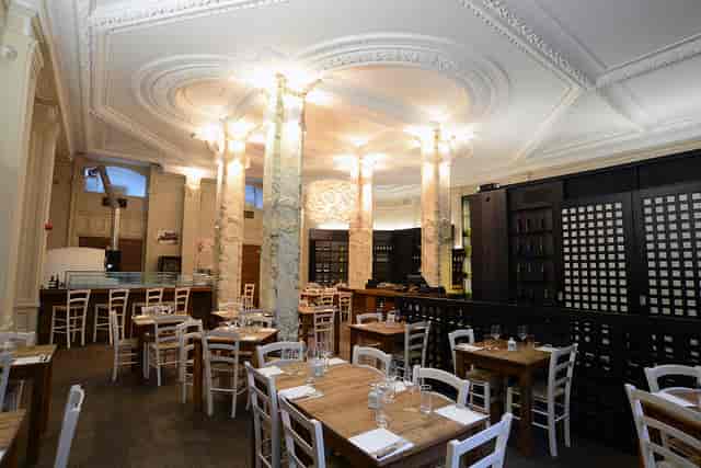Chandelier Room at The Grand: elegant dining venue for intimate gatherings and corporate dinners.