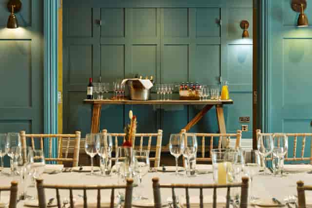 Elegant dining setup at The Hubs, King Street Townhouse for intimate events and celebrations.