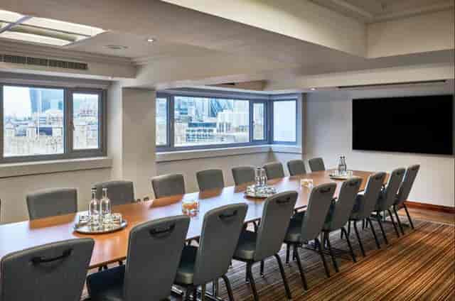 Boardroom meeting, Tower Hotel, AV setup