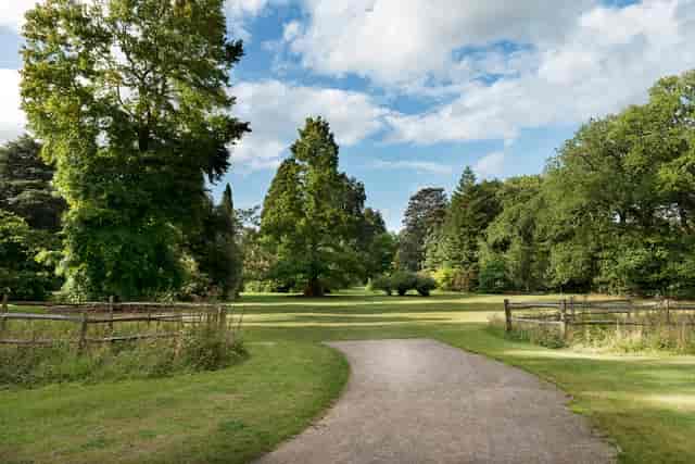 Serene outdoor venue at RHS Garden Wisley, ideal for events and gatherings.