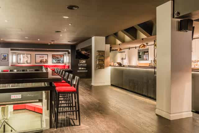 Curzon Soho - Bar area