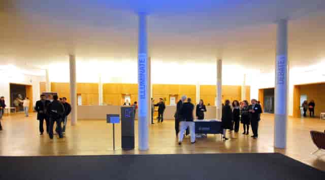 Nelson Mandela Lecture Theatre, modern design, ideal for conferences and corporate events.