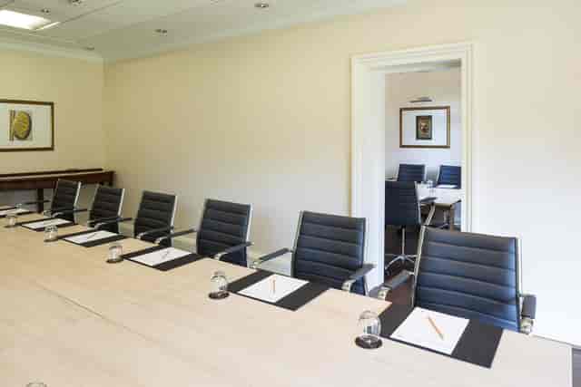 Eton Suite conference room at The Oakley Court, modern design for professional meetings.