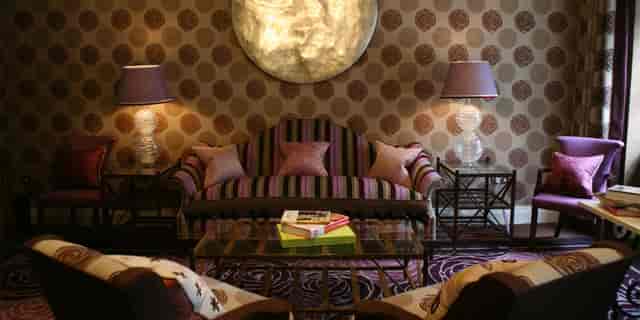 Stylish lounge in The Roseate, Reading for networking and informal meetings.