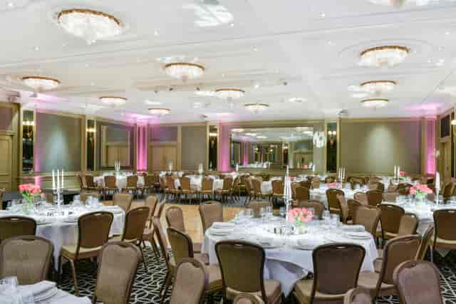 Chartwell Ballroom at Hyatt Regency London, elegant banquet hall for weddings and events.