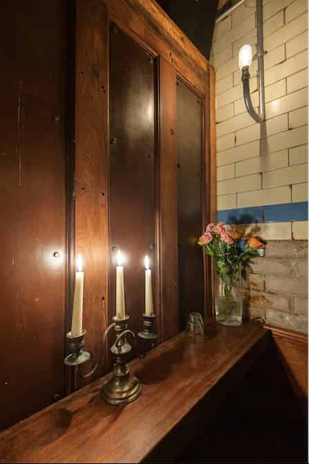 Wine Bar In Converted Loo