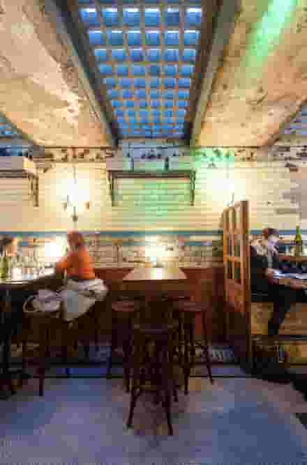 Wine Bar In Converted Loo