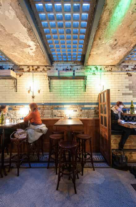 Wine Bar In Converted Loo