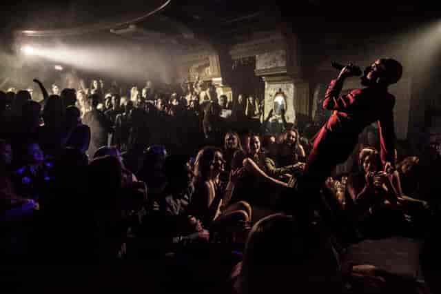 Vibrant live performance at Theatre in The Box Soho, enhancing audience engagement and connection.