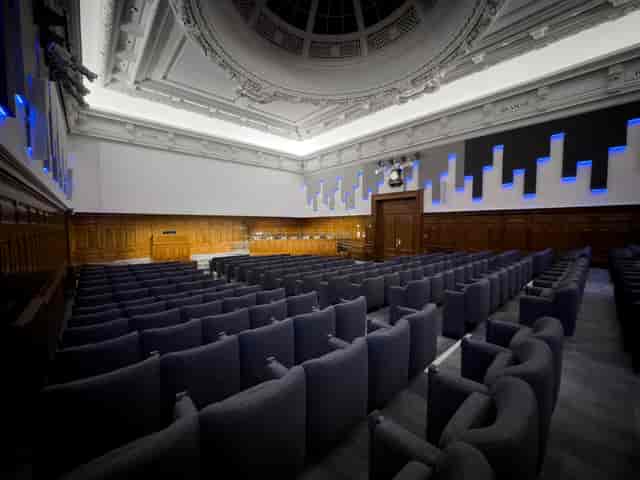 Telford Theatre historic hall modern lighting conference premiere