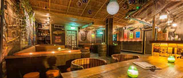 Liars Lounge at Cane and Grain: vibrant venue for casual gatherings and events.