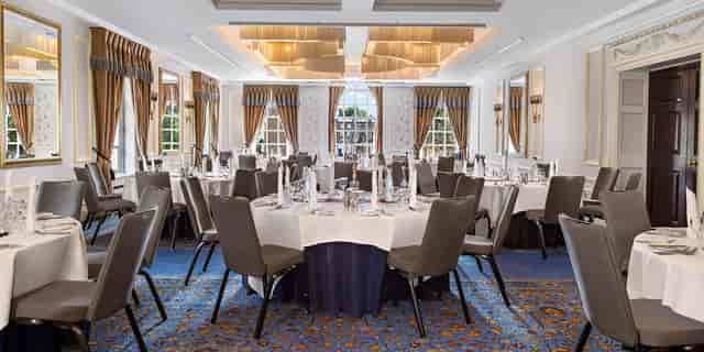 Johnnie Walker banquet hall, formal event, conference setup