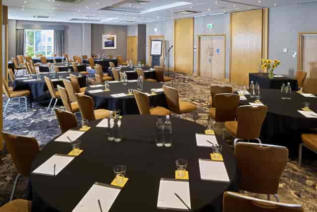 Thames Suite at The Bull Hotel, elegant meeting space for corporate events and workshops.