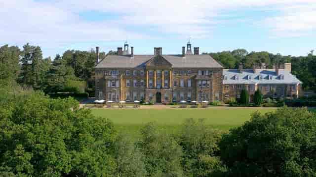 Historic Crathorne Hall Hotel in Durham, ideal for upscale corporate events and retreats.