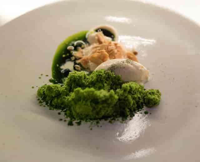 Gourmet dish presentation at Restaurant Story for upscale dining events.
