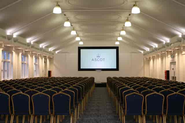 Pavilion Suite 3 at Ascot Racecourse, spacious conference room for events and seminars.