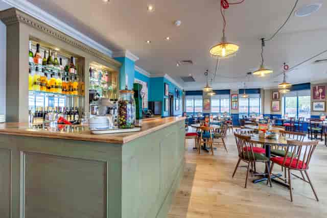 Tuscany Room in Bella Italia Liverpool, vibrant restaurant for casual meetings and events.
