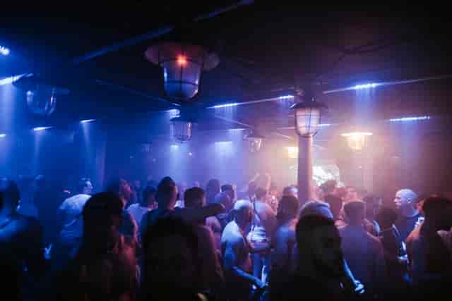 Vibrant nightlife at Egg LDN's Middle Floor, perfect for networking events and gatherings.