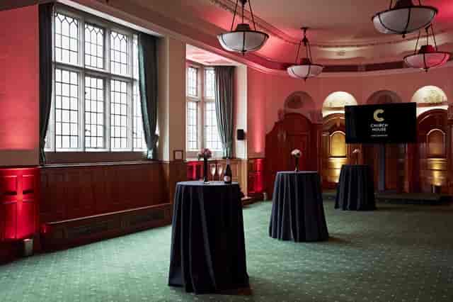 Convocation Hall Westminster, cocktail reception, networking, event