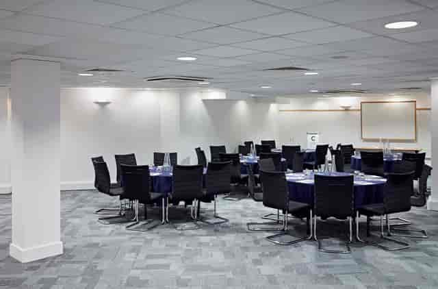 Robert Runcie Room at Church House Westminster, versatile space for corporate meetings and workshops.