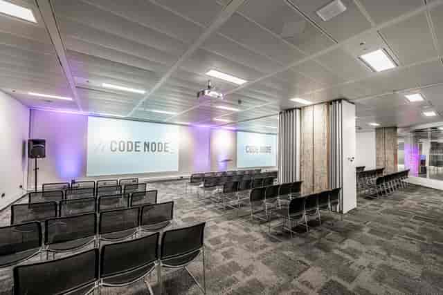 Alt/Tab event space, CodeNode, modern, conference