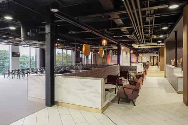 London Stadium Forge: hybrid event venue, modern lounge