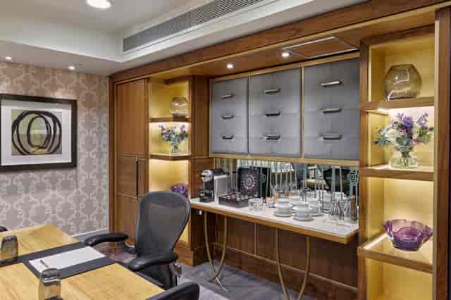 Modern meeting space in Belgravia, Sofitel London St James, ideal for corporate events.