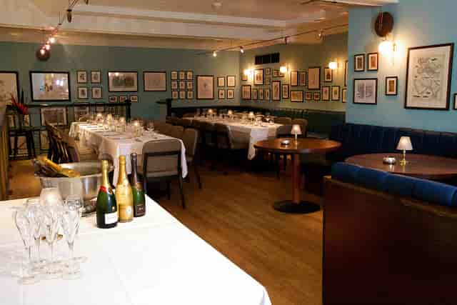 Elegant event space at Cinnamon Club, perfect for corporate meetings and intimate gatherings.