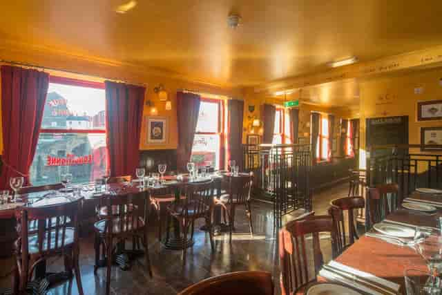 Downstairs Private Room at Cafe Rouge Durham, ideal for intimate gatherings and corporate events.