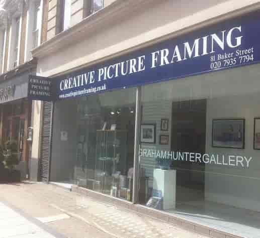 Whole Venue at Graham Hunter Gallery: storefront for intimate events, showcasing art.