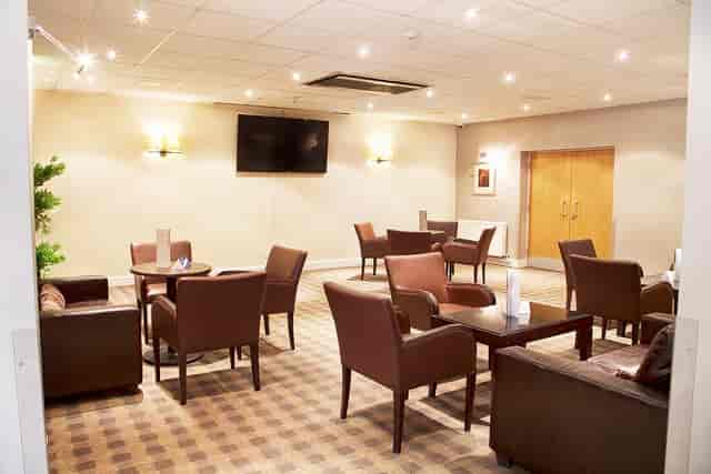Tokyo Suite meeting space at Regency Park Hotel, ideal for networking and casual gatherings.
