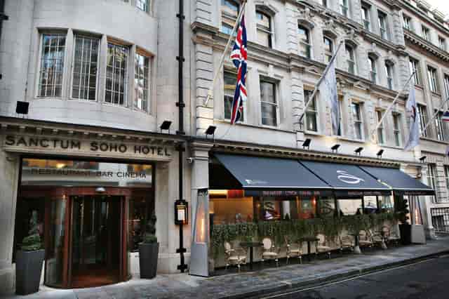 Wild Heart Bar exterior at Karma Sanctum Soho, ideal for events and gatherings.
