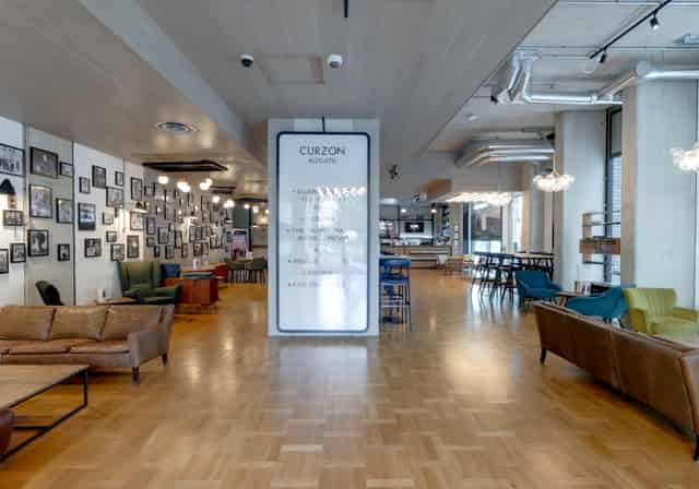 Curzon Aldgate - Bar area 