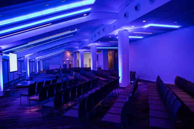Spirit of Rugby event space at Allianz Stadium, Twickenham with flexible seating for meetings.
