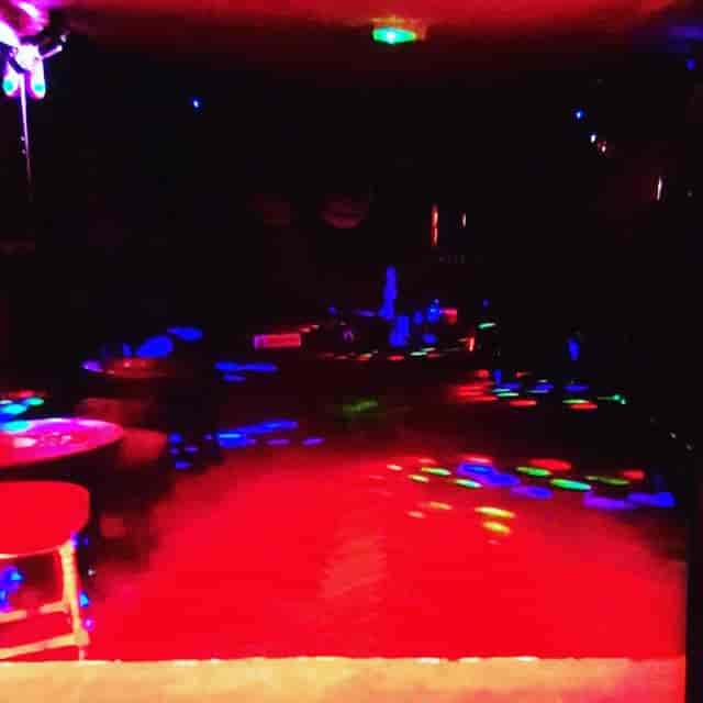 Vibrant event space at Moustache Bar Dalston, ideal for parties and gatherings.