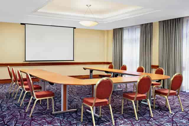 Atlantic Suite meeting room at Sheraton Skyline Hotel, ideal for workshops and presentations.