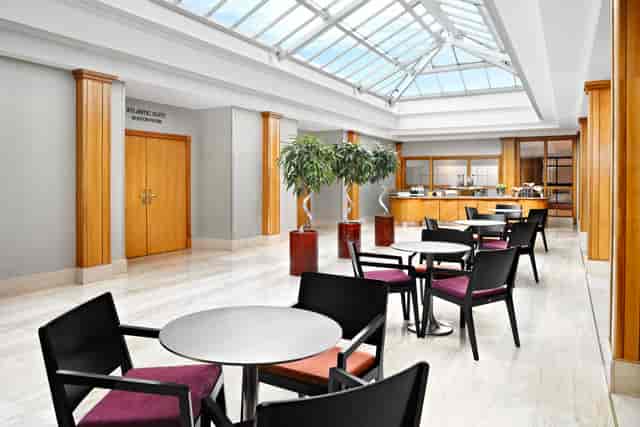 International Suite at Sheraton Skyline Hotel, modern meeting space for events and networking.